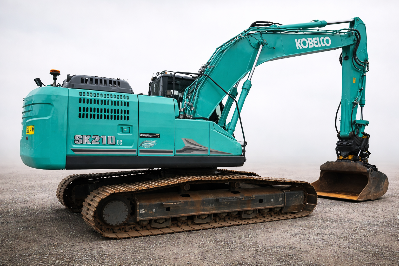 Bandgrävare viktklass 20–23 ton