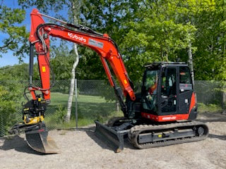 Bandgrävare viktklass 8-10 ton