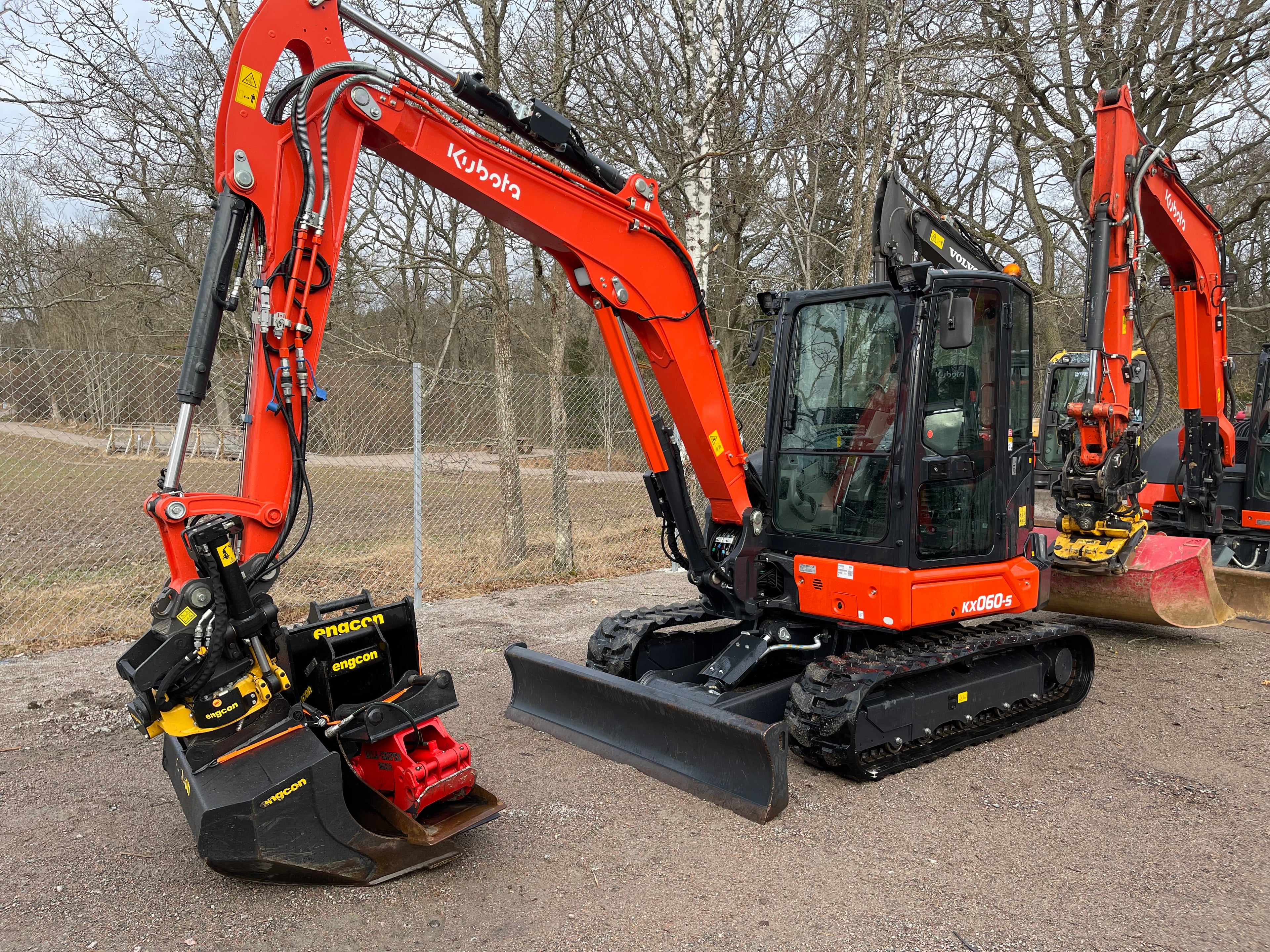 Bandgrävare viktklass 5-6 ton