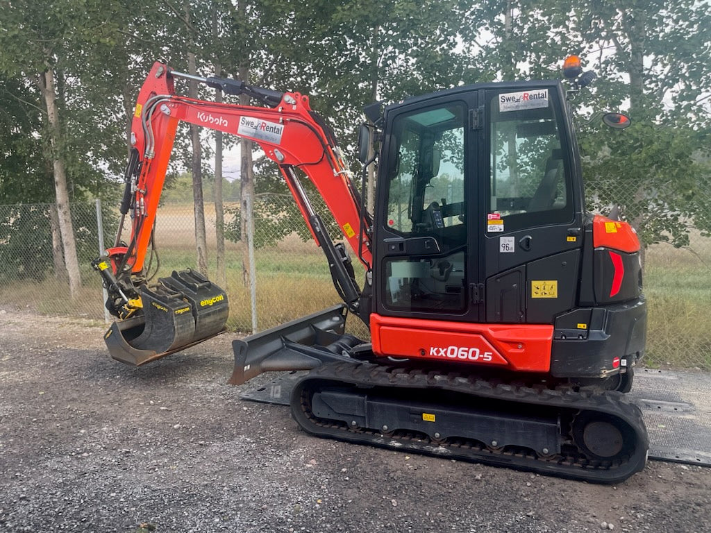 Bandgrävare viktklass 5-6 ton