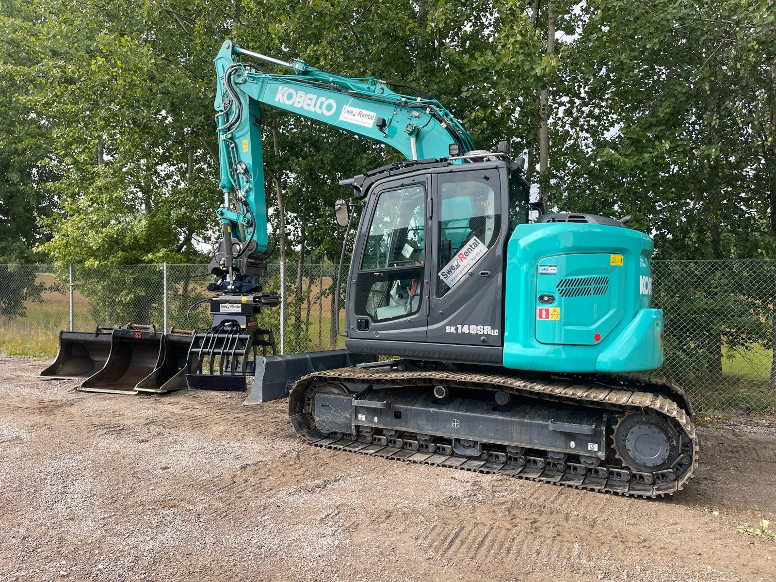 Bandgrävare viktklass 14-18 ton